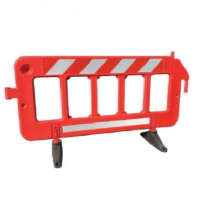 Red barrier in Polyethylene 100X195