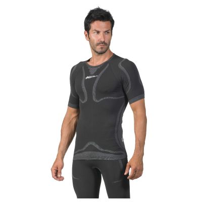 Sous-vêtements-thermiques-"Alisei"-pull-à-manches-courtes-