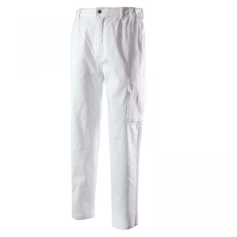 Pantalone basic "9030 bianco"