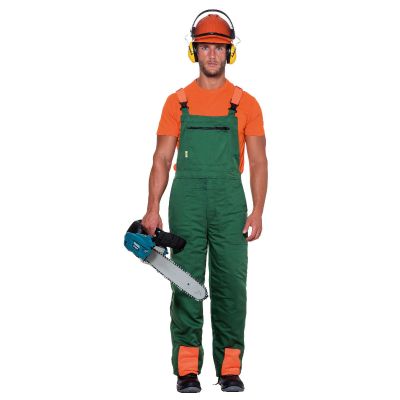 Chainsaw protection harness