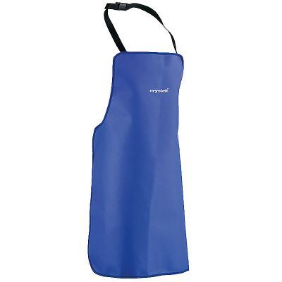 Water repellent apron ideal for handling liquid nitrogen