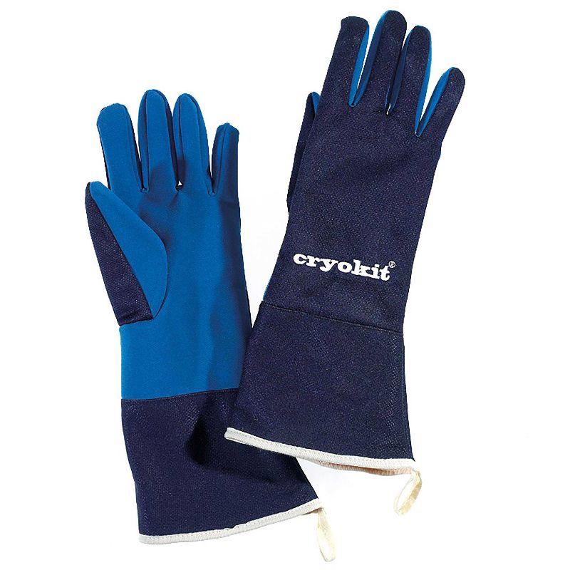 Gants cryogènes imperméables avec doublure thermique pour nitrogène liquide