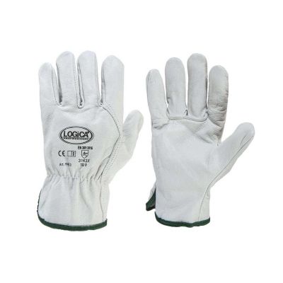 Handschuhe leder white flower 3tips 114e2sb