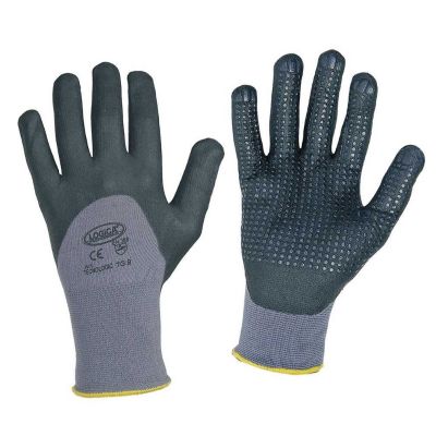 Gants en mousse nbr à pois 3/4 en pvc Tecnologic