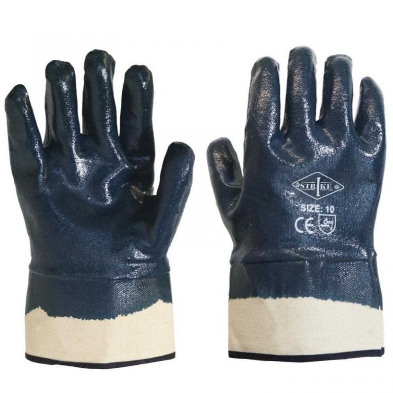 Fully nbr coated cotton gloves "0070st"