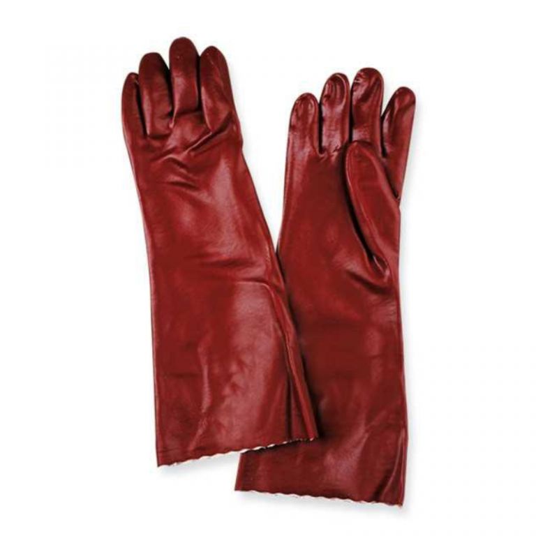 Guantes antiácidos de pvc "17pvc45"