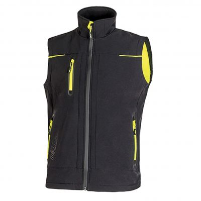 Gilet de travail Univers noir carbone