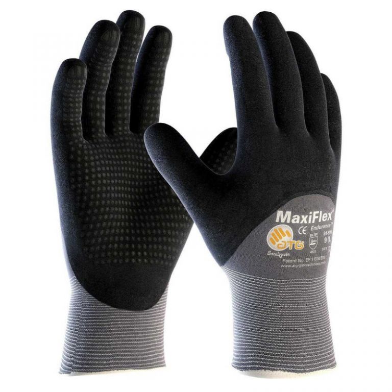 Перчатки выносливости с покрытием 3/4 mpolso "Maxiflex 3/4" mesh