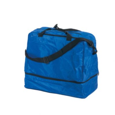 Borsa con portascarpe blu 48x28x48