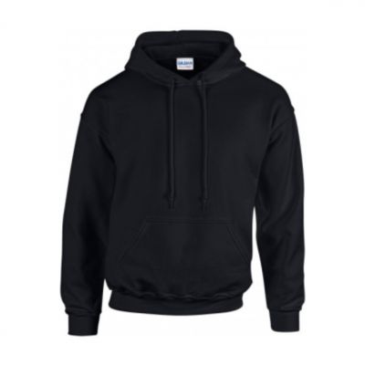 Sweatshirt mit kapuzentasche tasche schwarz