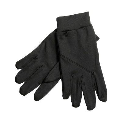 Gants de sport thermiques noirs