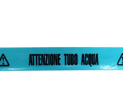 Cinta de advertencia para vallas de 200 cm cuidado con tuberia de gas