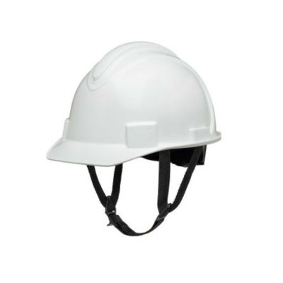 Helmet in white dielectric abs with visor