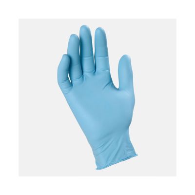 disposable gloves synthetic nitrile latex disposable disposable items blue color