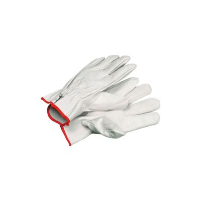 Gloves leather flower back split bovine 103e