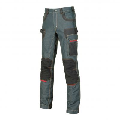 Jeans da lavoro platinum button rust jeans