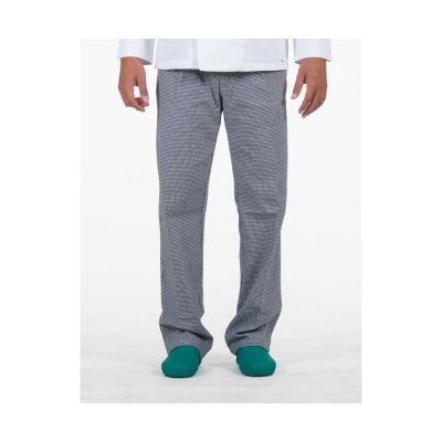 Pantalon de cuisine à carreaux 100% coton GUANTIFICIO SENESE