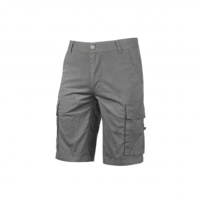 Pantalón corto trabajo Verano hierro gris