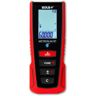 Laser distance meter 60 meters Metron 60 BT Sola