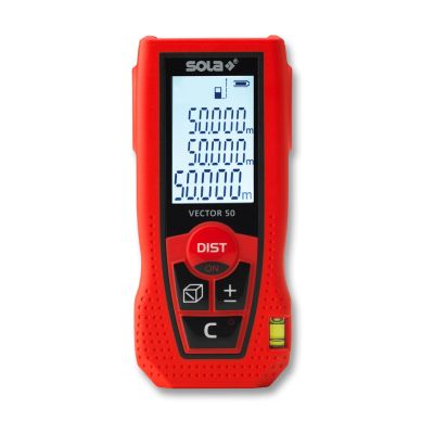 Vector 50 meter laser distance meter Sola