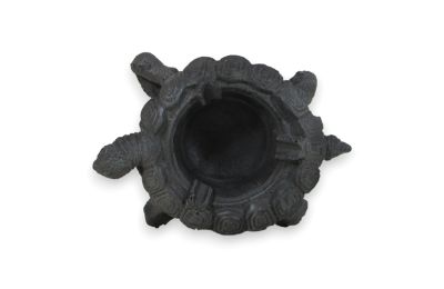 Ashtray with lava stone turtle Panza