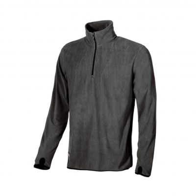 Sweat-shirt-de-travail-carbone-noir-"Artic"-