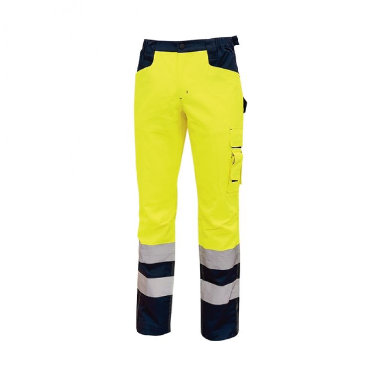 Pantaloni da lavoro " beacon " yellow fluo