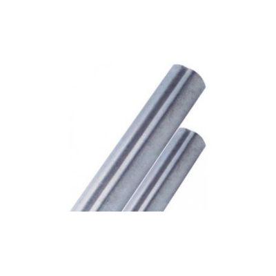 Poste tubular galvanizado diametro 48, altura 2 m, antirrotacion con tapon