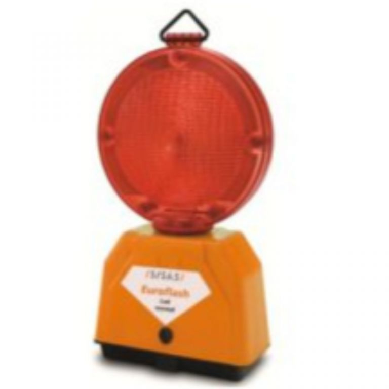 Clignotant double batterie "euroflash" avec LED rouge fixe