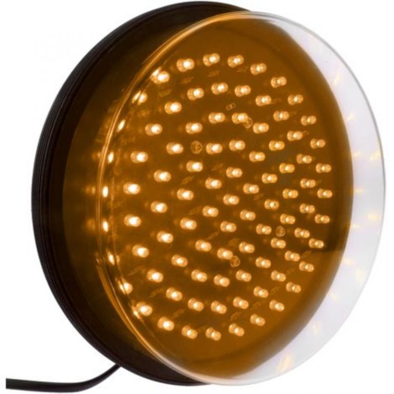 Diámetro óptico led 200 mm - amarillo