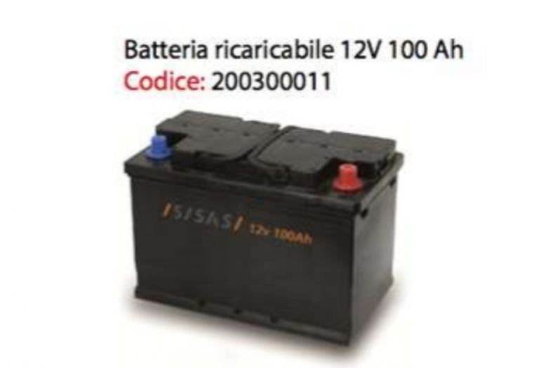 Batteria ricaricabile 12V 100 Ah