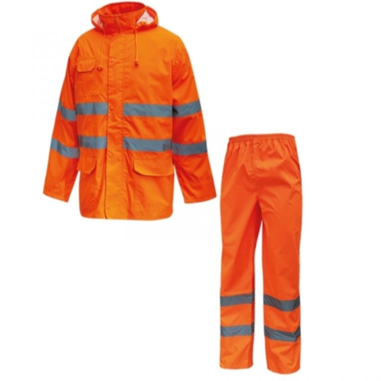 Orange fluo "Cover" Arbeitsanzug