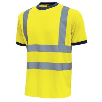 Camiseta-de-trabajo-amarilla-fluo-"Mist"-