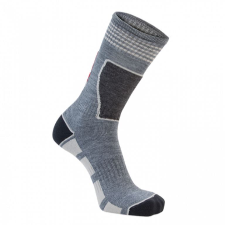 Work sock "Frozen" gray silver