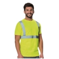 T-shirt jaune haute visibilité cool-dry