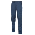 Pantaloni quadrivalenti per lavori speciali multiprotezione blu