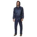 Veste de pluie complète et pantalon bleu