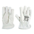 Guantes flores bovinos forro interior "116eb"