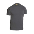 T-shirt grigio scuro m/c 100% cotone top