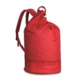 Нейлоновая пляжная сумка с красной держатель для обуви