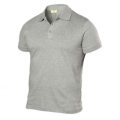 Polo jersey 100% cotone grigio Melan