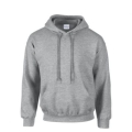 Sweat-shirt à capuche poche gris