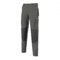 Grau stretch-hose mit box