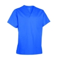 Blue cotton hospital tunic