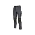 Pantalon de travail gris asphalte "Atom"