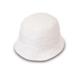 Chapeau rond blanc