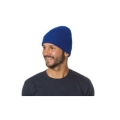 Cappello papalina 100% acrilico blu