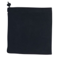 Multipurpose black fleece band with elastic