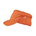 Berretto cappello imbottito arancio