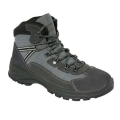 Chaussure de trekking haute en daim gris